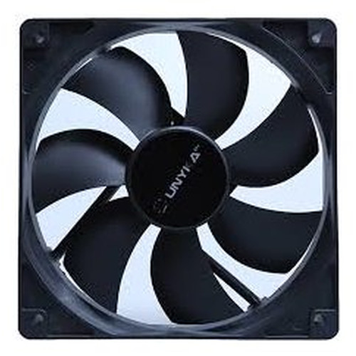 VENTILADOR INTERNO UNYKA 90mm COLOR NEGRO 7 ASPAS