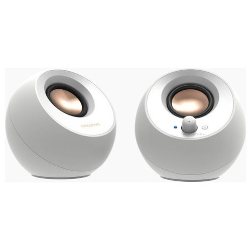 ALTAVOCES CREATIVE PEBBLE V3 2.0 USB-C BLANCO-SE6 ALTAVOCES CREATIVE PEBBLE V3 2.0 USB-C BLANCO