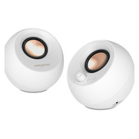 ALTAVOCES CREATIVE PEBBLE PRO 2.0 BT BLANCO RGB