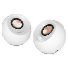 ALTAVOCES CREATIVE PEBBLE PRO 2.0 BT BLANCO RGB
