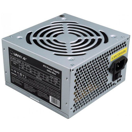 FUENTE ALIMENTACION 500W UNYKA 3SATA 12CM ATX