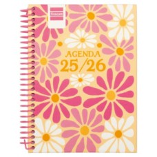 AGENDA ESCOLAR 2025-2026 DIVA 8º 120X164 SEMANA VISTA HORIZONTAL SPRING+ FINOCAM 536100426 (Espera 4 dias)