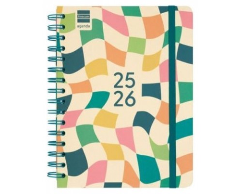 AGENDA ESCOLAR 2025-2026 CURSO COSMO 4º 155X212  SEMANA VISTA HORIZONTAL KAI+ FINOCAM 537050226 (Espera 4 dias)