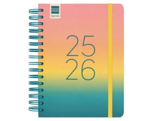 AGENDA ESCOLAR 2025-2026 CURSO COSMO 4º 155X212  1DIA PAGINA IRIS+ FINOCAM 537070326 (Espera 4 dias)
