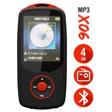 Reproductor MP3 Bluetooth 4Gb X06 Rojo