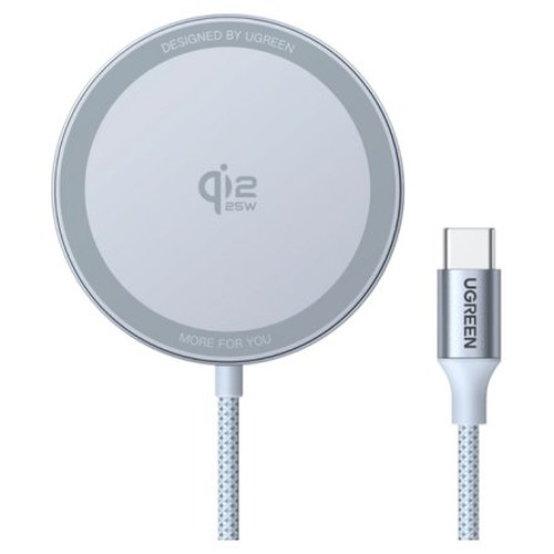 Ugreen MagFlow Smartphone Gris USB Cargador inal&aacute;mbrico Auto