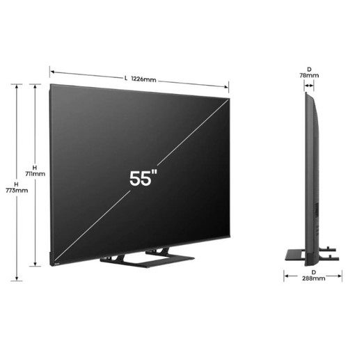 HISENSE 55A7Q / TELEVISOR SMART TV 55"" QLED 4K DOLBY VISION Y ATMOS-M030 HISENSE 55A7Q / TELEVISOR SMART TV 55"" QLED 4K DOLBY VISION Y ATMOS