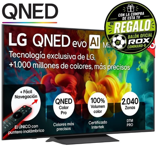 TELEVISOR LG 55QNED83B6A-DU50 TELEVISOR LG 55QNED83B6A