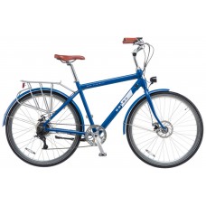 Bicicleta Eléctrica E-City 250W Azul