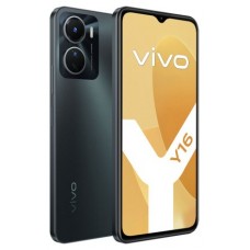 VIVO Y16 (4+128) EB smartphones 16,5 cm (6.51") SIM doble Android 12 4G USB Tipo C 4 GB 128 GB 5000 mAh Negro