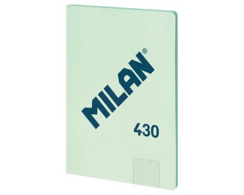 LIBRETA ENCOLADA, PAPEL CUADRICULADO, 48 HOJAS A4, SERIE 1918, VERDE MILAN 57243G48GR (Espera 4 dias)