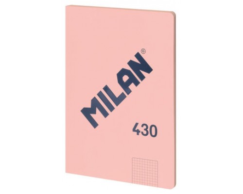 LIBRETA ENCOLADA, PAPEL CUADRICULADO, 48 HOJAS A4, SERIE 1918, ROSA MILAN 57243G48P (Espera 4 dias)