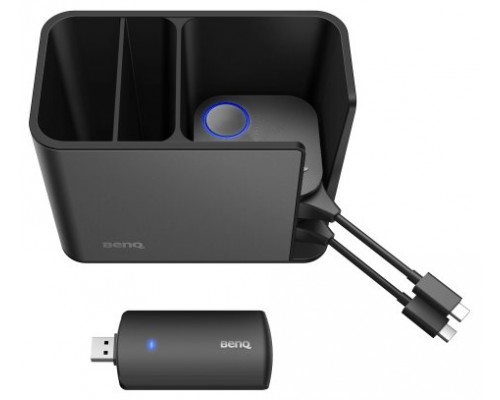 BENQ INSTASHARE P/N (5A.F7Y28.IP1) MODELO: TZY31 COMBO SET TZY31 COMBO SET: INSTASHARE BUTTON SET -  2 X BUTTON + 1 X WIFI + 1 X CRADLE