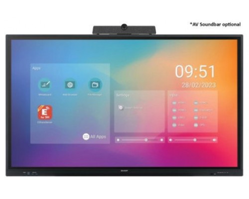 Sharp PN-LC652 165,1 cm (65") LCD 3840 x 2160 Pixeles 4K Ultra HD