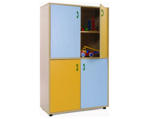 MUEBLE MEDIO ARMARIO 4 PUERTAS HAYA MOBEDUC 600309HPS18 (Espera 4 dias)