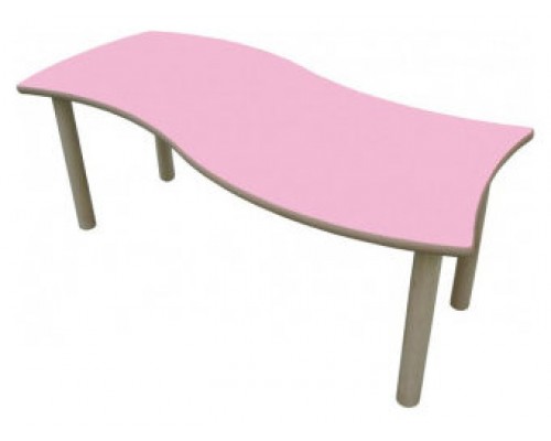 MESA RECTANGULAR ONDA (TALLA 0-3) HAYA MOBEDUC 600561.6H230 (Espera 4 dias)