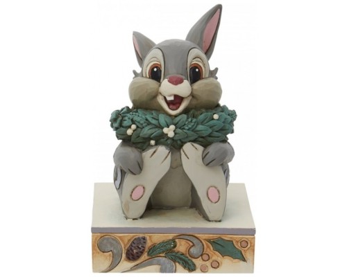 Figura enesco disney bambi tambor navidad