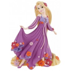 Figura decorativa enesco disney rapunzel floreada