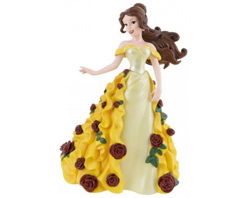 Figura decorativa enesco disney bella floreada