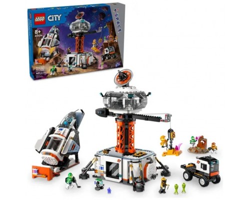 Lego city base espacial y plataforma