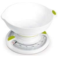 JATA MECHANICAL KITCHEN SCALE BOWL 3KG WHITE 610N-2RO JATA MECHANICAL KITCHEN SCALE BOWL 3KG WHITE 610N
