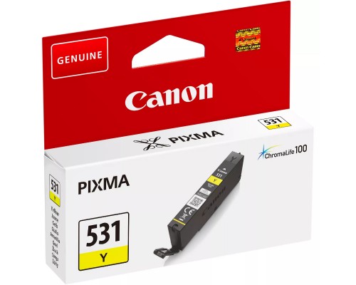 Cartucho tinta canon cli - 531y amarillo