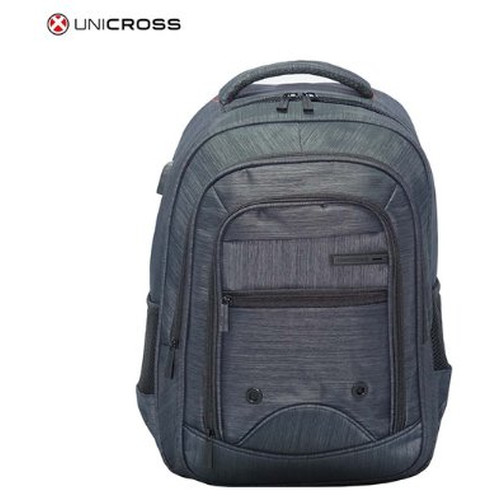 MOCHILA PORTATIL UNICROSS STEEL 18  NEGRO