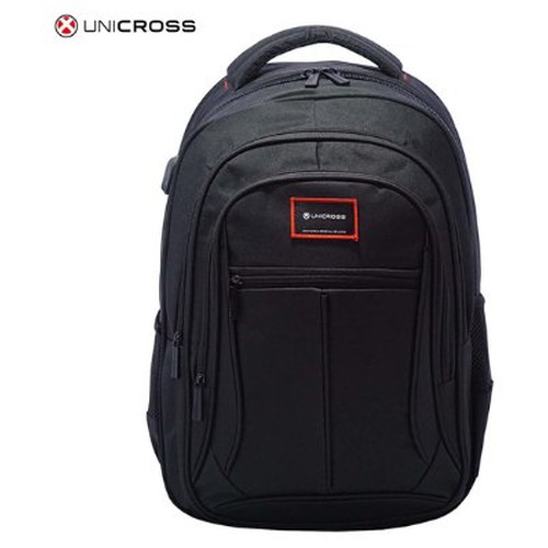 MOCHILA PORTATIL UNICROSS STYLE 18 NEGRO-GK2 MOCHILA PORTATIL UNICROSS STYLE 18 NEGRO