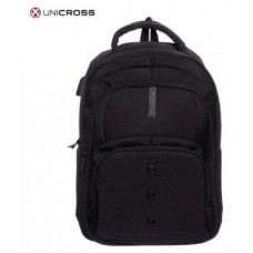 MOCHILA PORTATIL UNICROSS TRAVELL 18  NEGRO