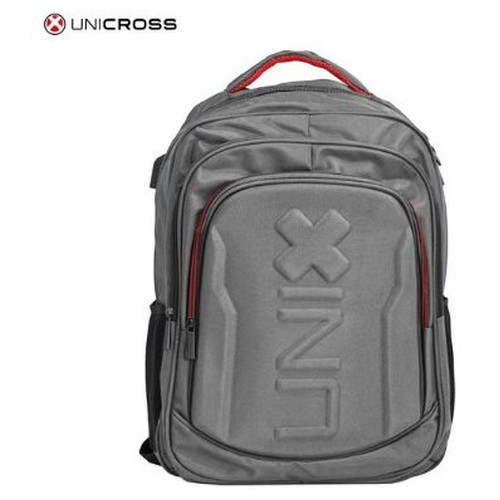 MOCHILA PORTATIL UNICROSS SHIELD 19 GRIS-GK6 MOCHILA PORTATIL UNICROSS SHIELD 19 GRIS