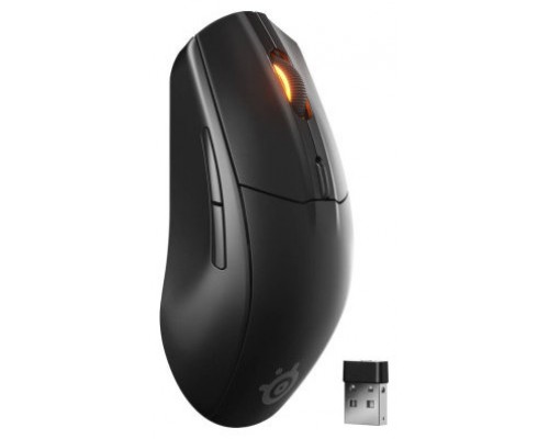 RATON STEELSERIES - RIVAL 3 WIRELESS GEN. 2 NEGRO (62523)