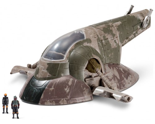 Figura star wars nave deluxe boba