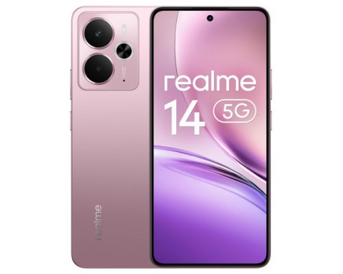 realme 14 16,9 cm (6.67") SIM doble Android 15 5G 12 GB 256 GB 5860 mAh Rosa