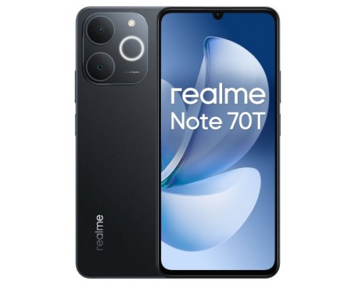 realme Note 70T 17,1 cm (6.74") SIM doble Android 15 4G USB Tipo C 4 GB 256 GB 6000 mAh Negro