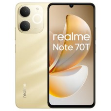 realme Note 70T 17,1 cm (6.74") SIM doble Android 15 4G USB Tipo C 4 GB 256 GB 6000 mAh Oro