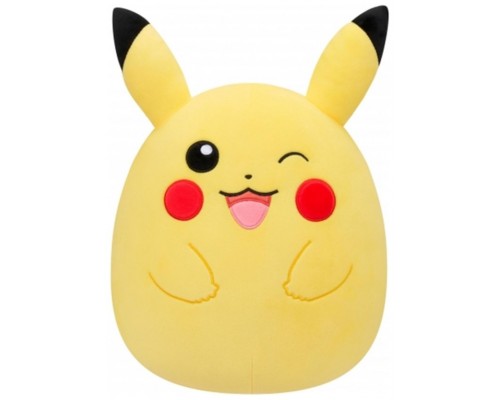 Peluche squishmallows pokemon pikachu 25 cm