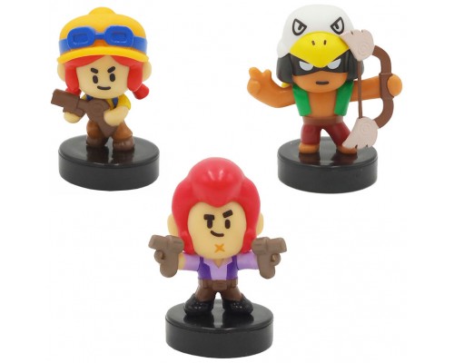 Figuras brawl stars caja pack 3