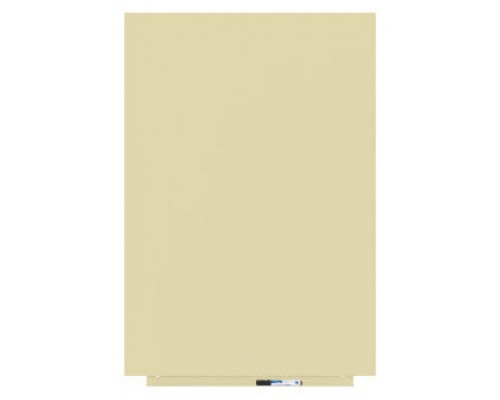 PIZARRA SIN MARCO SKINWHITEBOARD COLOR MARFIL CLARO ESCALA DE AMARILLOS. MEDIDA 75X115CM MAGNÉTICA MODULAR ROCADA 6420R-1015 (Espera 4 dias)