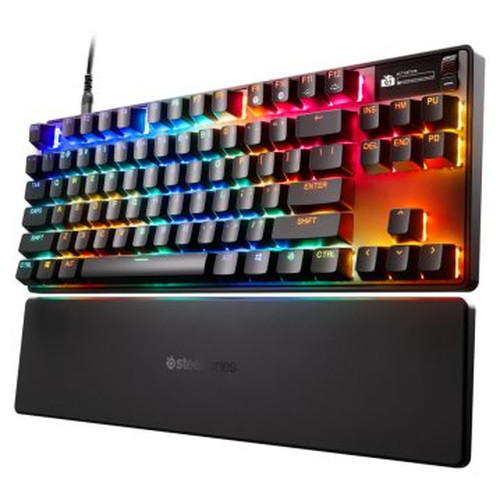 Steelseries APEX PRO TKL GEN 3 teclado Juego USB Inglés de EE. UU. Negro-MR119 Steelseries APEX PRO TKL GEN 3 teclado Juego USB Inglés de EE. UU. Negro