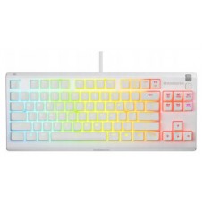 TECLADO STEELSERIES APEX 3 TKL (USA) BLANCO (64819)