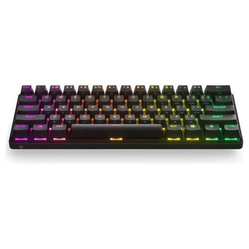 Steelseries Apex Pro Mini Wireless teclado USB + RF Wireless + Bluetooth QWERTY Ingl&eacute;s de EE. UU. Negro