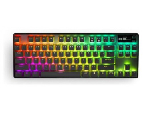 Steelseries Apex Pro TKL teclado USB + RF Wireless + Bluetooth QWERTY Inglés de EE. UU. Negro