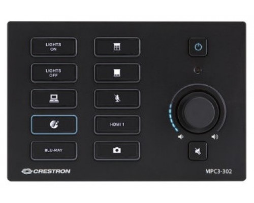CRESTRON 3-SERIES  MEDIA PRESENTATION CONTROLLER 302, BLACK (MPC3-302-B) 6508572