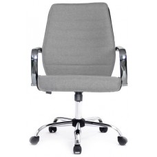 EQUIP SILLA DE OFICINA RESPALDO ALTO COLOR GRIS DISEÑO ERGONOMICO