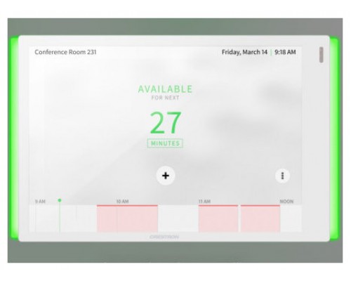 CRESTRON ROOM AVAILABILITY LIGHT BAR FOR TSW-770 SERIES, WHITE SMOOTH (TSW-770-LB-W-S) 6511124