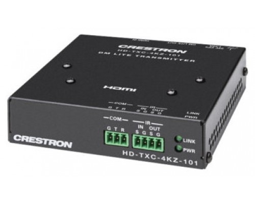 CRESTRON DM LITE  4K60 4:4:4 TRANSMITTER FOR HDMI , RS-232, AND IR SIGNAL EXTENSION OVER CATX CABLE (HD-TXC-4KZ-101) 6511811