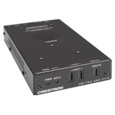 CRESTRON DM LITE 4K60 4:4:4 TRANSMITTER FOR USB-C DISPLAYPORT, USB 2.0, AND ETHERNET SIGNAL EXTENSION OVER CATX CABLE- MODELO: HD-TXU-4KZ-111-E (6511923)