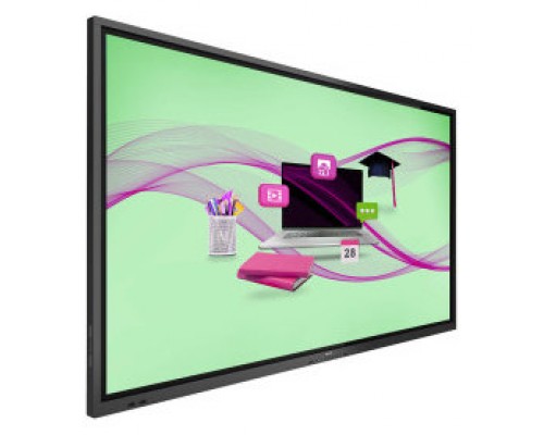 MONITOR PHILIPS EDUCATION INTERACTIVE 65" 20 TP HE IR + AR + BLF / PANEL IPS 10BIT D-LED 16:9 / 3840X2160 350CD/M2 / 9MS / PIXEL PITCH 0.372X0.372 / VESA 400X400/M8 / SOC 9970A / USO LANDSCAPE 18/7 / OPS SI / WIFI SI / 1XRJ45 (65BDL4052E/00)