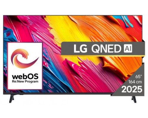 LG QNED AI 65QNED70A6A Televisor 165,1 cm (65") 4K Ultra HD Smart TV Wifi Negro