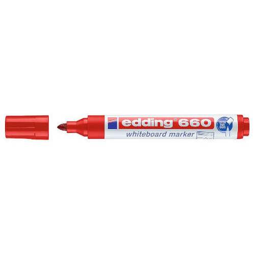 MARCADOR PIZARRA BLANCA 660 1,5-3MM ROJO EDDING 660-02-MR0 MARCADOR PIZARRA BLANCA 660 1,5-3MM ROJO EDDING 660-02